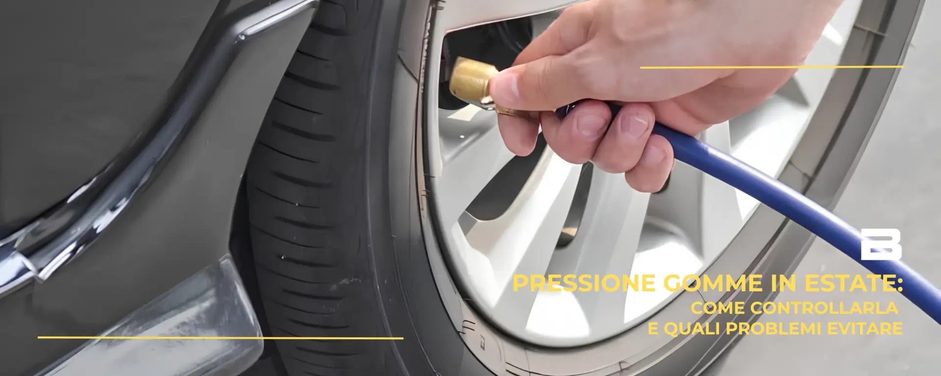 Pressione gomme in estate: controllo e rischi | Borsoi