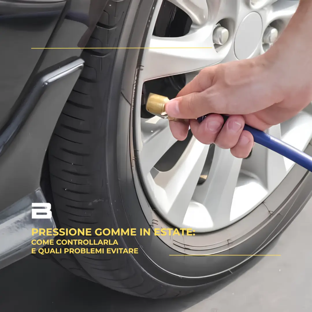 Pressione gomme in estate