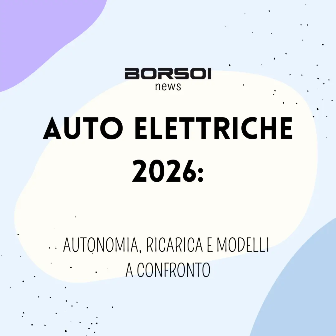 AUTO ELETTRICHE 2026