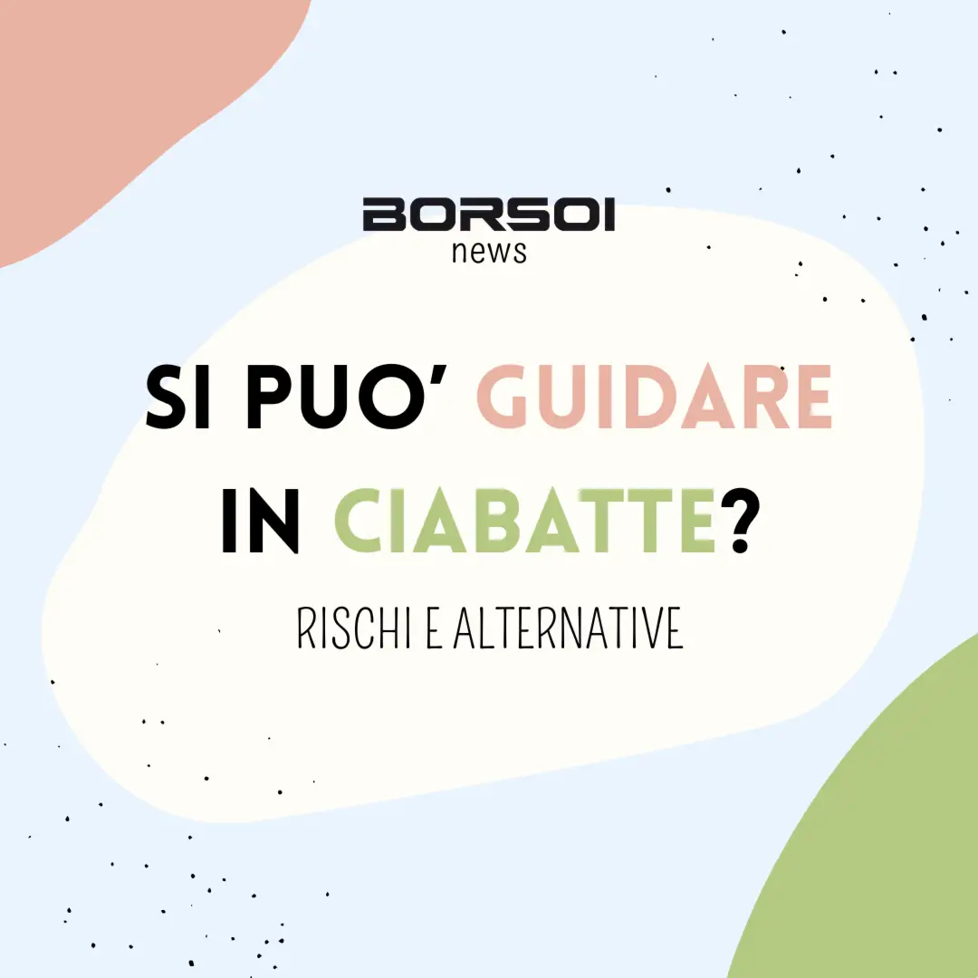 Guidare con le infradito o ciabatte: è consentito?
